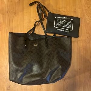 Reversible Coach Tote